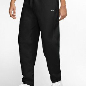 Nike NRG Heavyweight Oversized Fleece Pants Black Men's Size CW5460-010